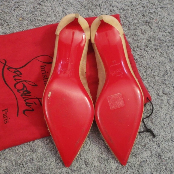 Christian Louboutin Follies Strass Heels - Picture 5 of 6